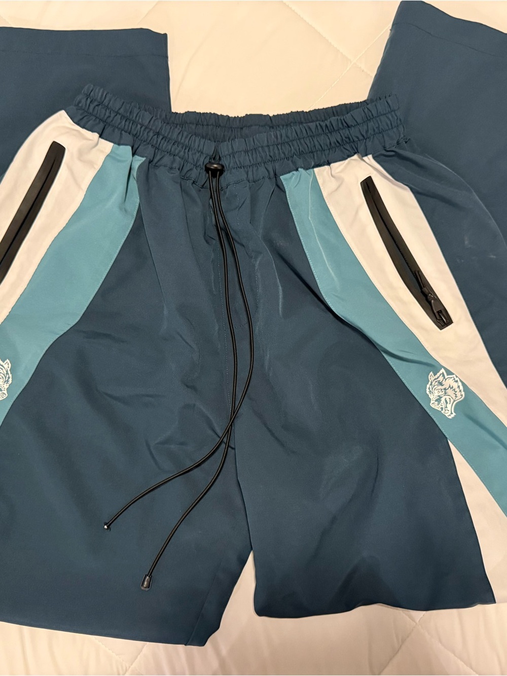 Darc Sport Blue and Teal Track Jogger Pants